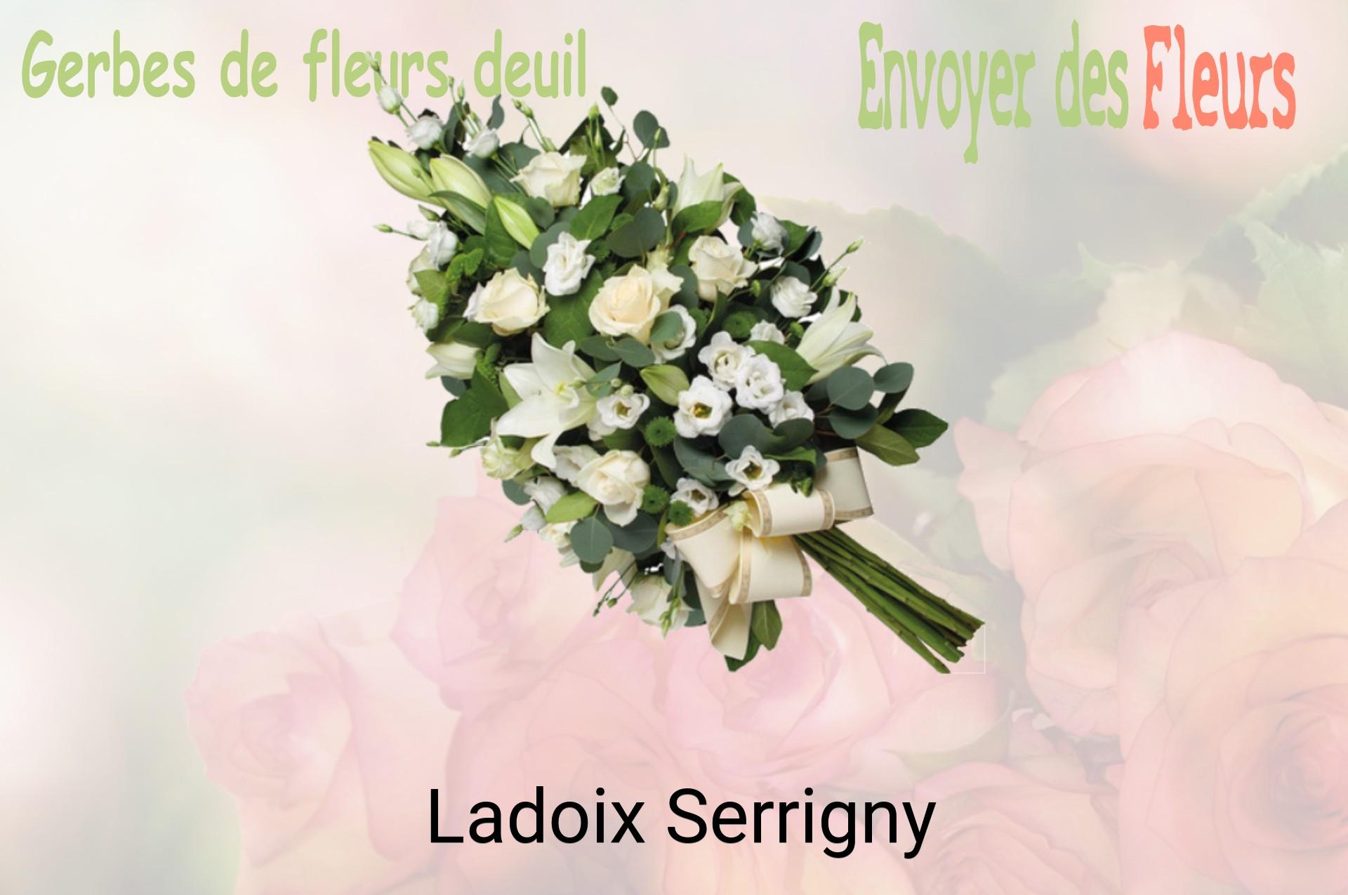 Gerbe de fleurs de deuil livrée à Ladoix-Serrigny